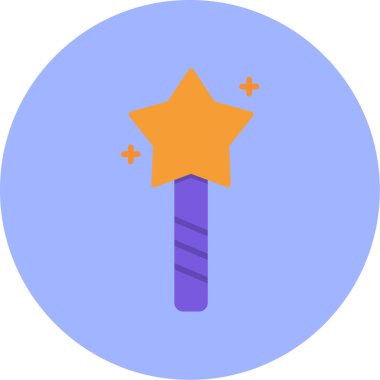 Yıldız. Web simgesi basit illüstrasyon