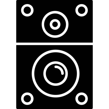 müzik çalar vektör simgesi