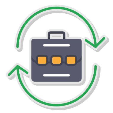 veri merkezi vektör simgesi