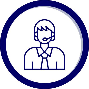 avatar simgesi vektör illüstrasyonu