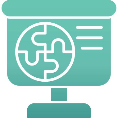 seo modern simgesinin vektör illüstrasyonu