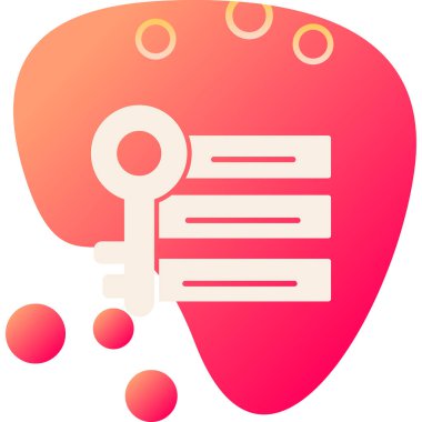 anahtar web simge vektör çizim