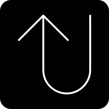 ok yönü konum simgesi ana hat biçiminde