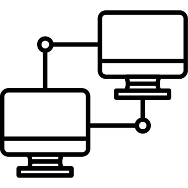 Ağ web simge vektör çizim