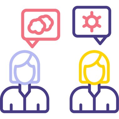 İş adamları vektör illüstrasyonu