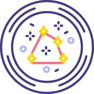 Modern ve grafik simgesinin illüstrasyon vektör tasarımı