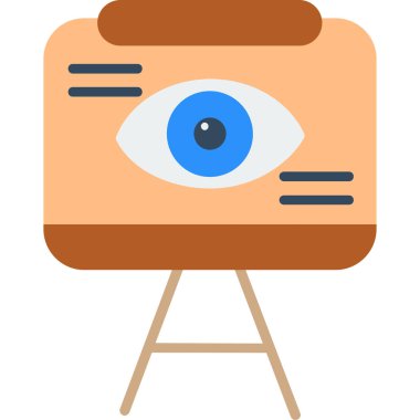 Modern simgenin vektör illüstrasyonu