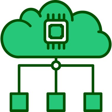 bulut hesap yapmak teknoloji simgesi