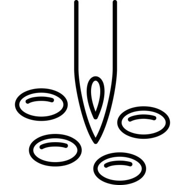 Yemek. Web simgesi basit illüstrasyon