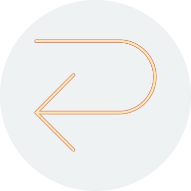 ok simgesi vektör illüstrasyonu