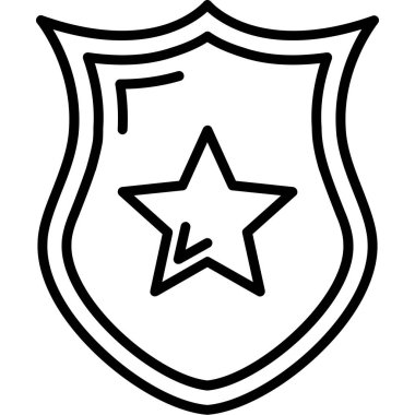 yıldız simgesi, vektör çizimi