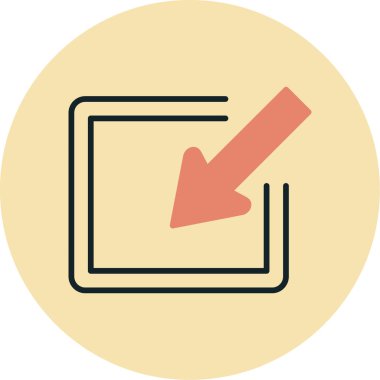 Modern eğitim ikonunun vektör illüstrasyonu