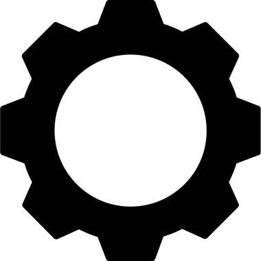 Teçhizat Web simgesi basit illüstrasyon