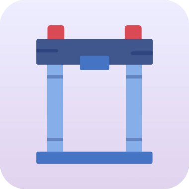 Modern bir simgenin vektör illüstrasyonu