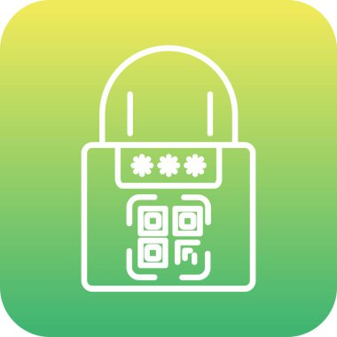 Soyut arkaplanda kilit simgesi izole edildi