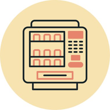 Modern simgenin vektör illüstrasyonu