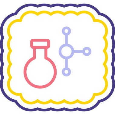 Kimyasal matara vektör çizimi