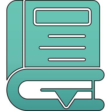 Mesaj kutusu. Web simgesi basit illüstrasyon