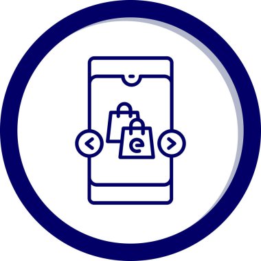 Telefon simgesi vektör illüstrasyonu