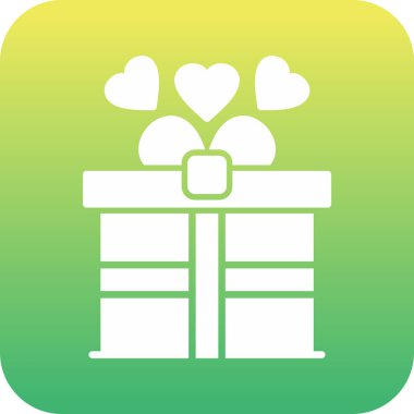 hediye kutusu vektör simgesi