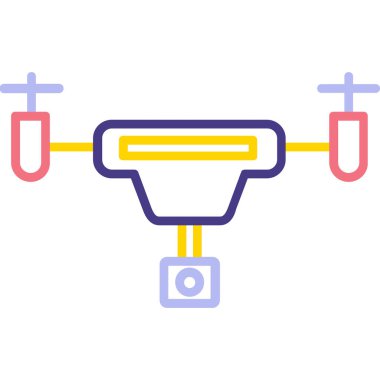 Kamera fotoğrafçılık ikonu vektörü. Taslak fotoğraf tabelası. renk kontur sembolü resimlemesi