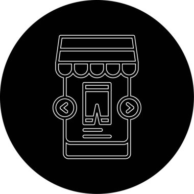 seo modern simgesinin vektör illüstrasyonu