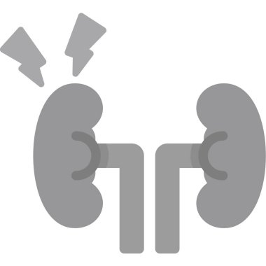 İnsan böbreği simgesi, taslak biçimi