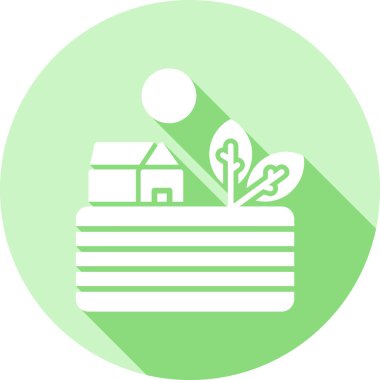 Bahçe araçlarının vektör illüstrasyonu simgesi