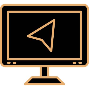 Bilgisayar monitörü. Basit tasarım