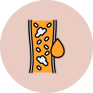 Çizgi film arkaplanının vektör çizimi