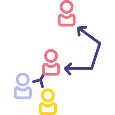 şebeke. Web simgesi basit illüstrasyon