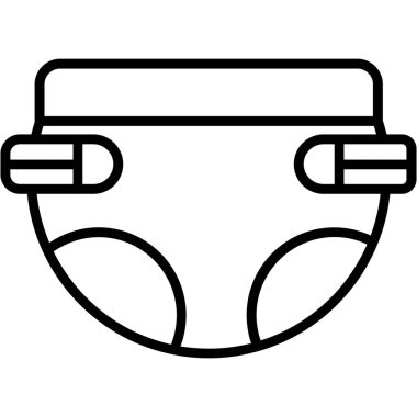 iç çamaşırı simgesi vektör çizimi çizimi