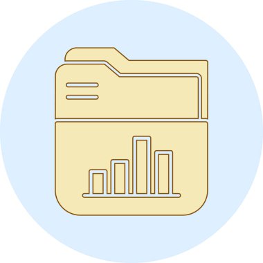 Dosya. Web simgesi basit illüstrasyon