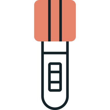 termometre simgesi, vektör illüstrasyonu