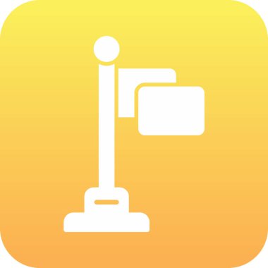 Modern b 'nin vektör illüstrasyonu eksik simgesi