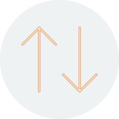 ok simgesinin vektör illüstrasyonu