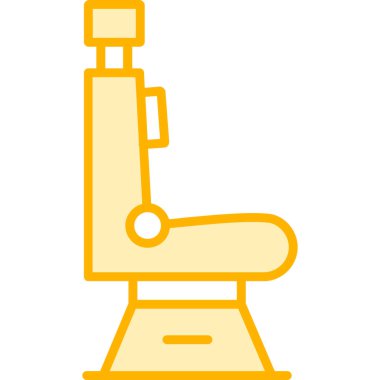 Çizgi film simgesinin vektör çizimi