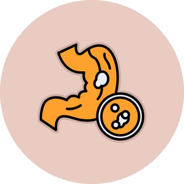 Oyuncak bebek ikonu. vektör illüstrasyonu