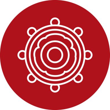 Virüsün vektör simgesi