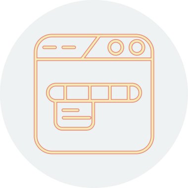 Modern b 'nin vektör illüstrasyonu eksik simgesi