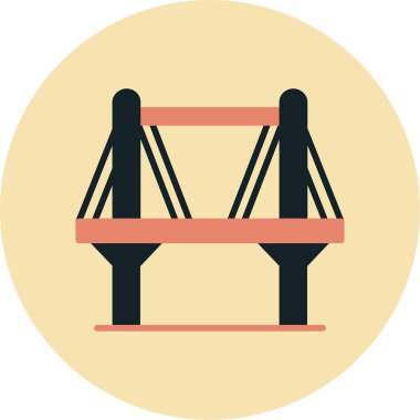 Bir salıncağın vektör illüstrasyonu