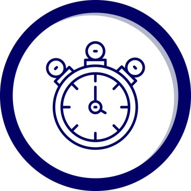 Saatin vektör illüstrasyonu