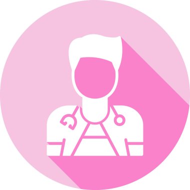 Bir insan simgesinin vektör illüstrasyonu