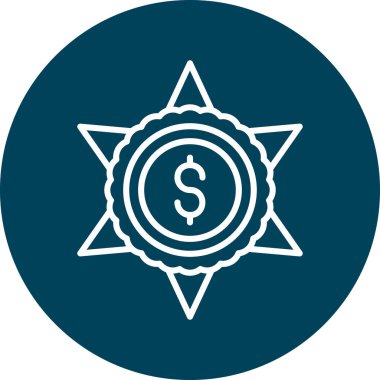 para simgesi vektör illüstrasyonu