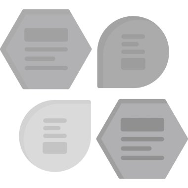 Belgenin düz simgesi.