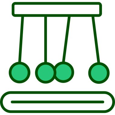 abacus web simgesi, basit vektör illüstrasyonu