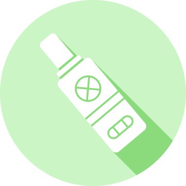 Sprey. Web simgesi basit illüstrasyon