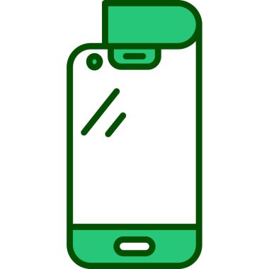 akıllı telefon simgesi vektör illüstrasyonu