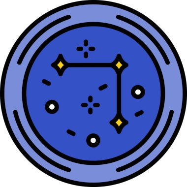 Kumarhane fişleri ikonu. Web için kumarhane çipleri vektör simgelerinin basit çizimi