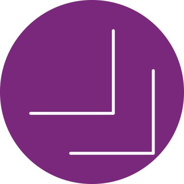 ok yönü sağ simgesi ana hat biçiminde